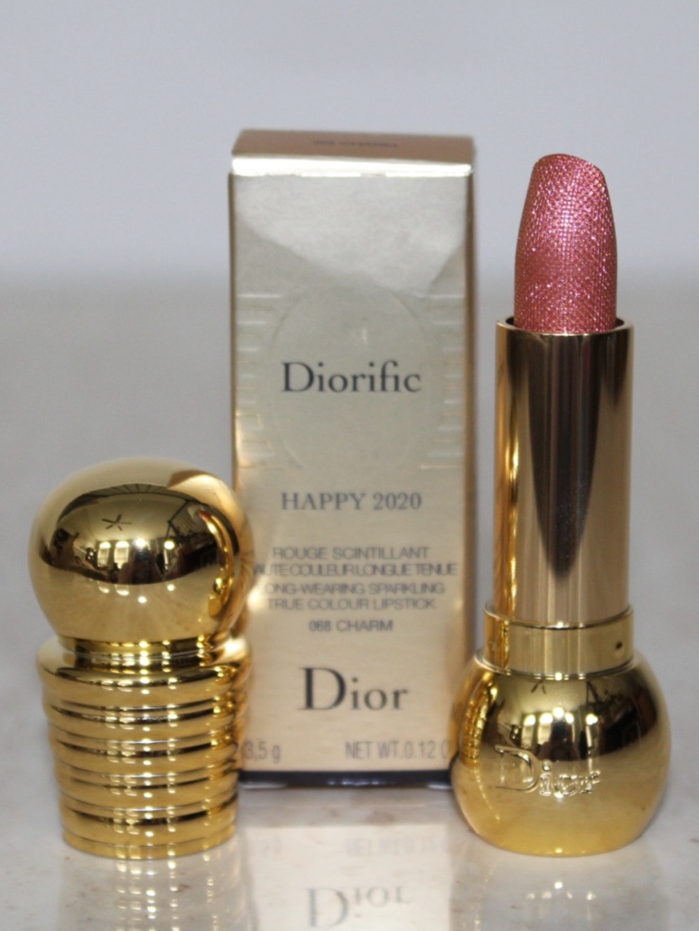 Dior ‘Charm’ (068) Diorific Happy 2020 Sparkling Lipstick